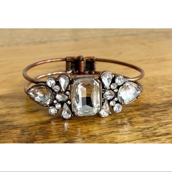 Jewelry Statement Jeweled Cuff Bracelet Poshmark